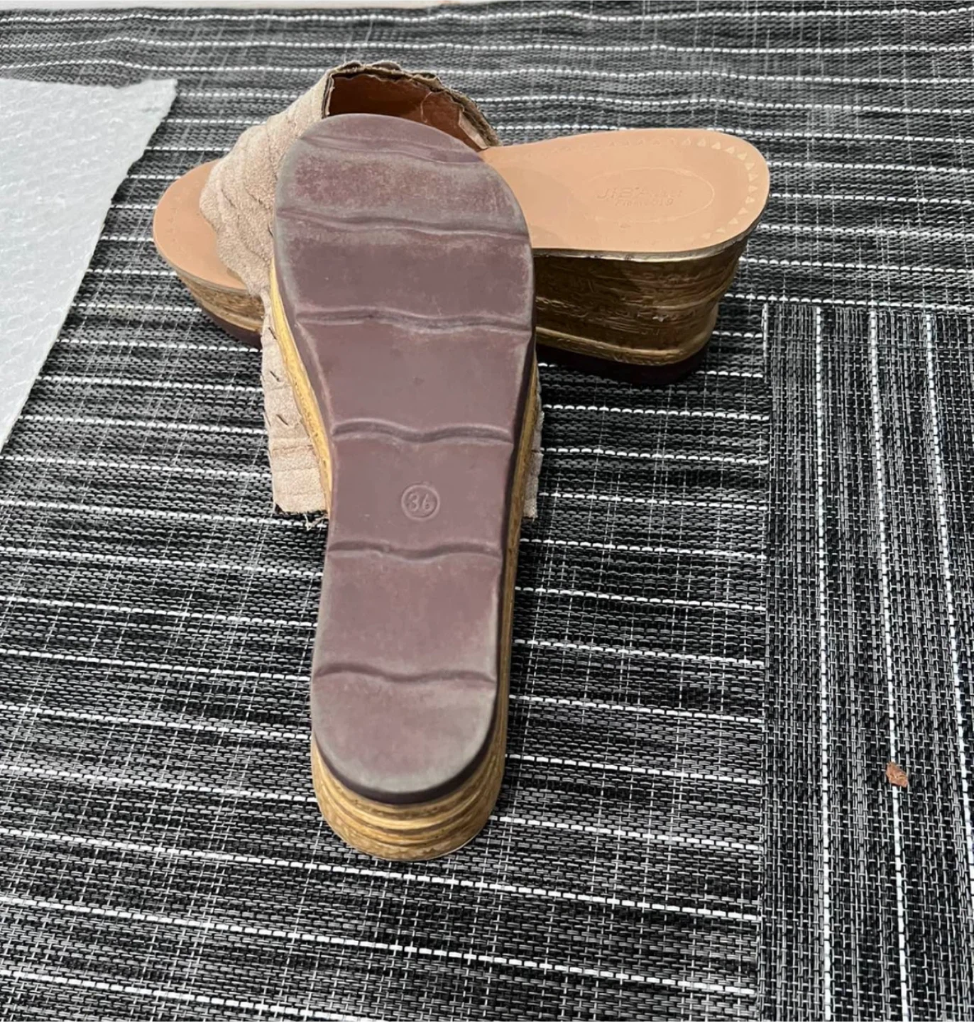 JIB&AI LI Women's Wedge Sandals Size 36 - photo 3