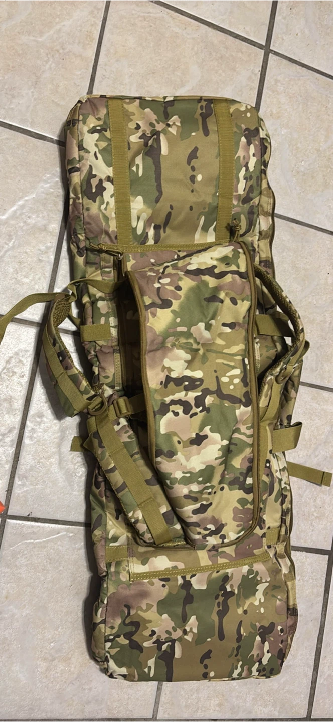 Tactical Camo Duffel Bag with Multiple Compartments - photo 3