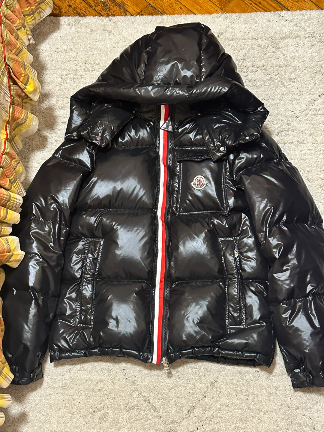 Moncler Genius Black Down Puffer Jacket - photo 2