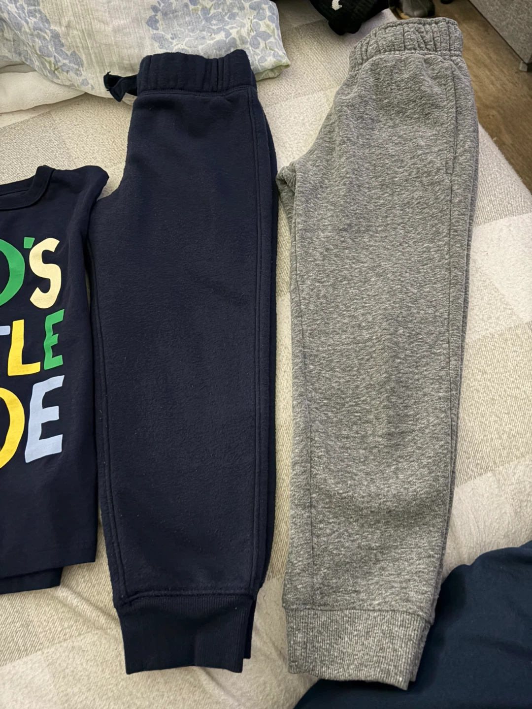 Kids "Dad's Little Dude" Graphic T-Shirt & Sweatpants Set - photo 3