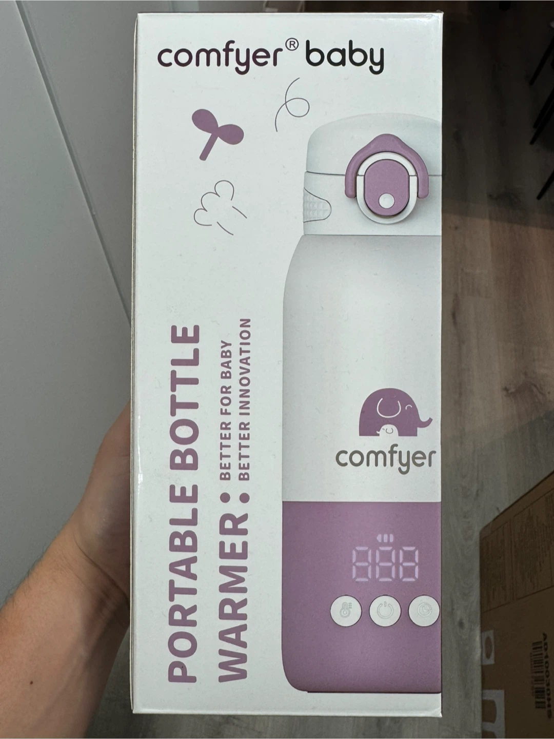Comfyer Baby Portable Bottle Warmer - New