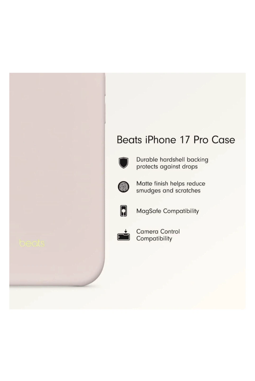 Beats iPhone 17 Pro Max Case with MagSafe and Camera Control - photo 3