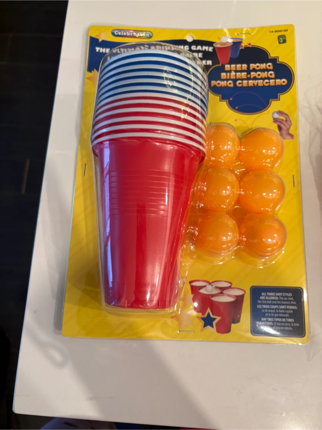 Celebrations Beer Pong Game Set