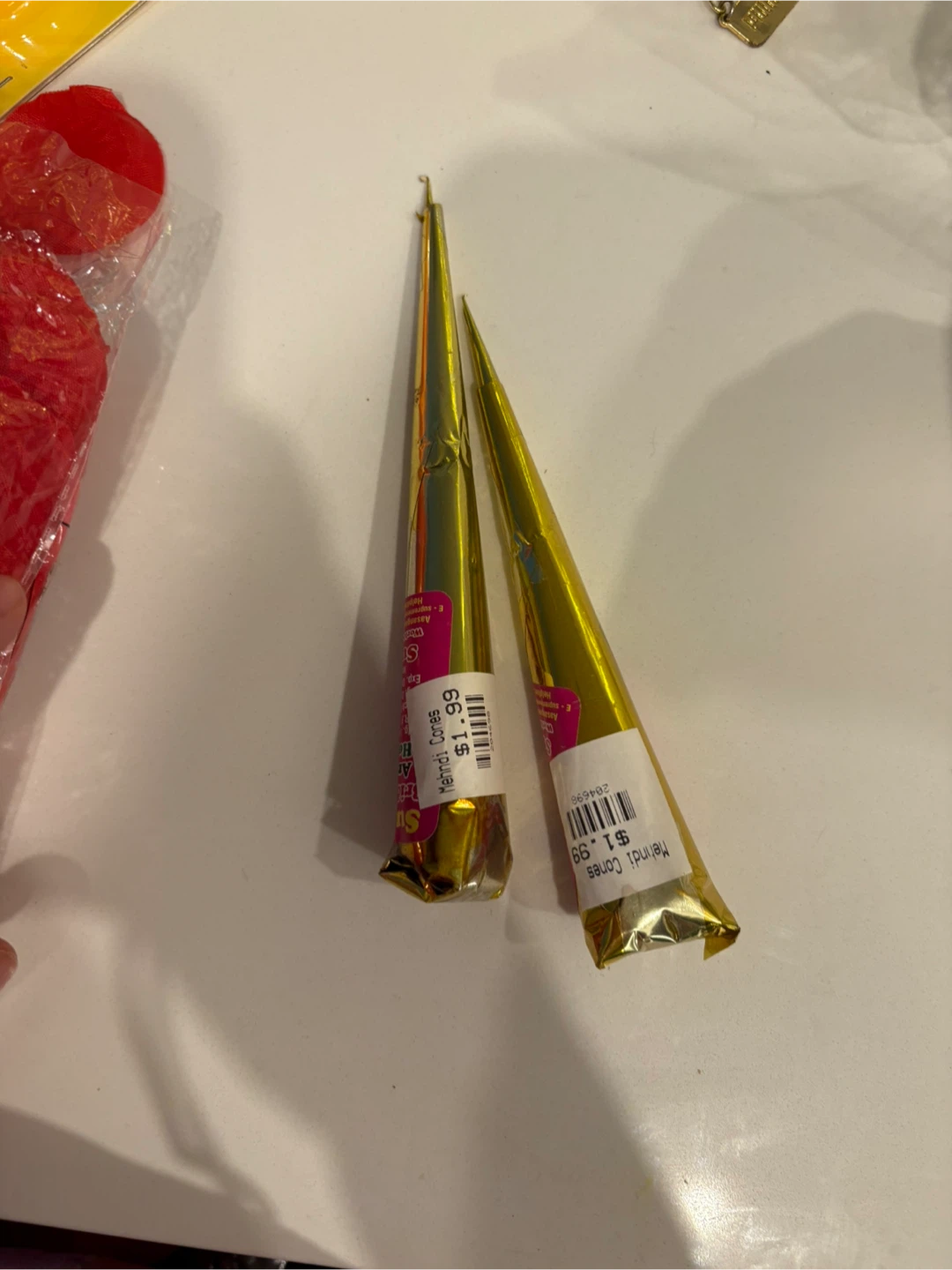 Mehndi Cones (2 Pack)
