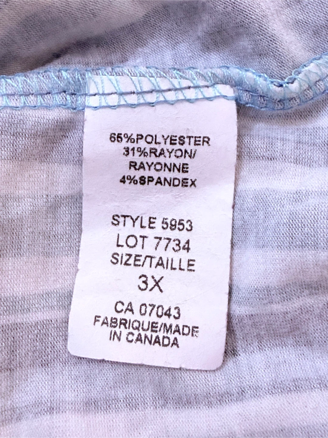 Theo & B Blue Striped Top - photo 5