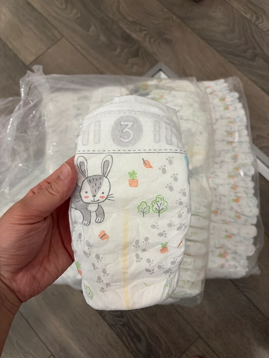 Baby Diapers - Size 3 (74 diapers)