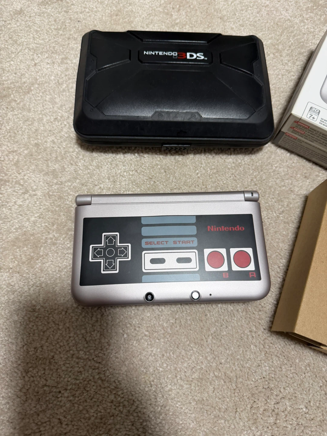 Nintendo 3DS XL NES Edition Console with Case - photo 5