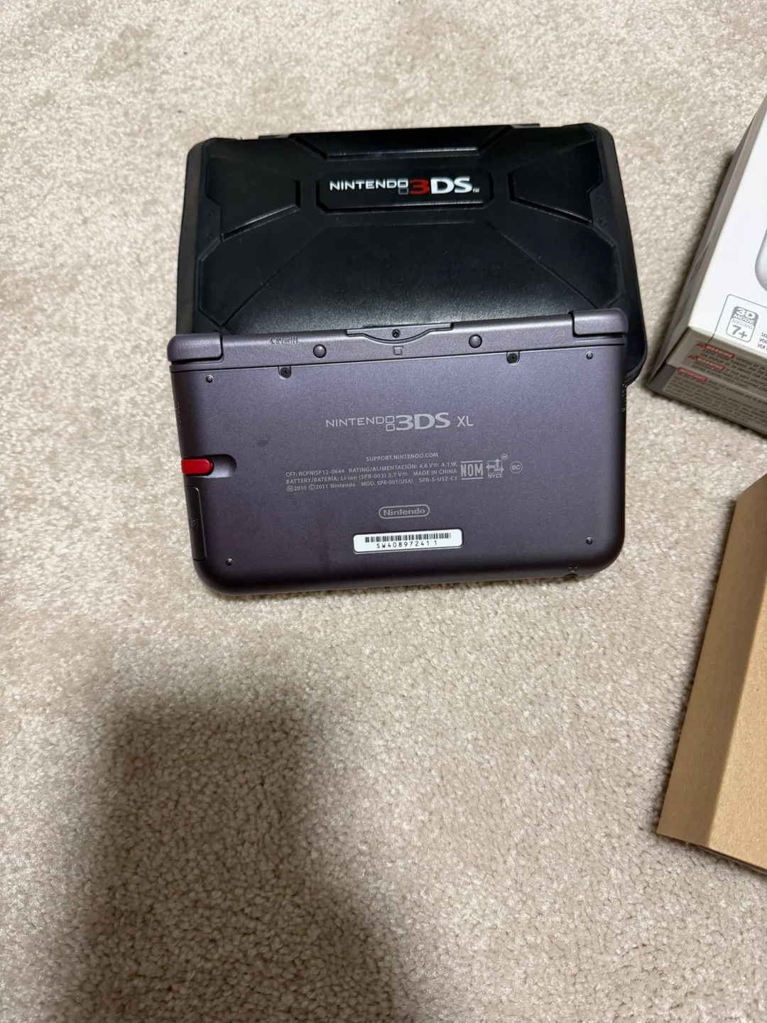 Nintendo 3DS XL NES Edition Console with Case - photo 4