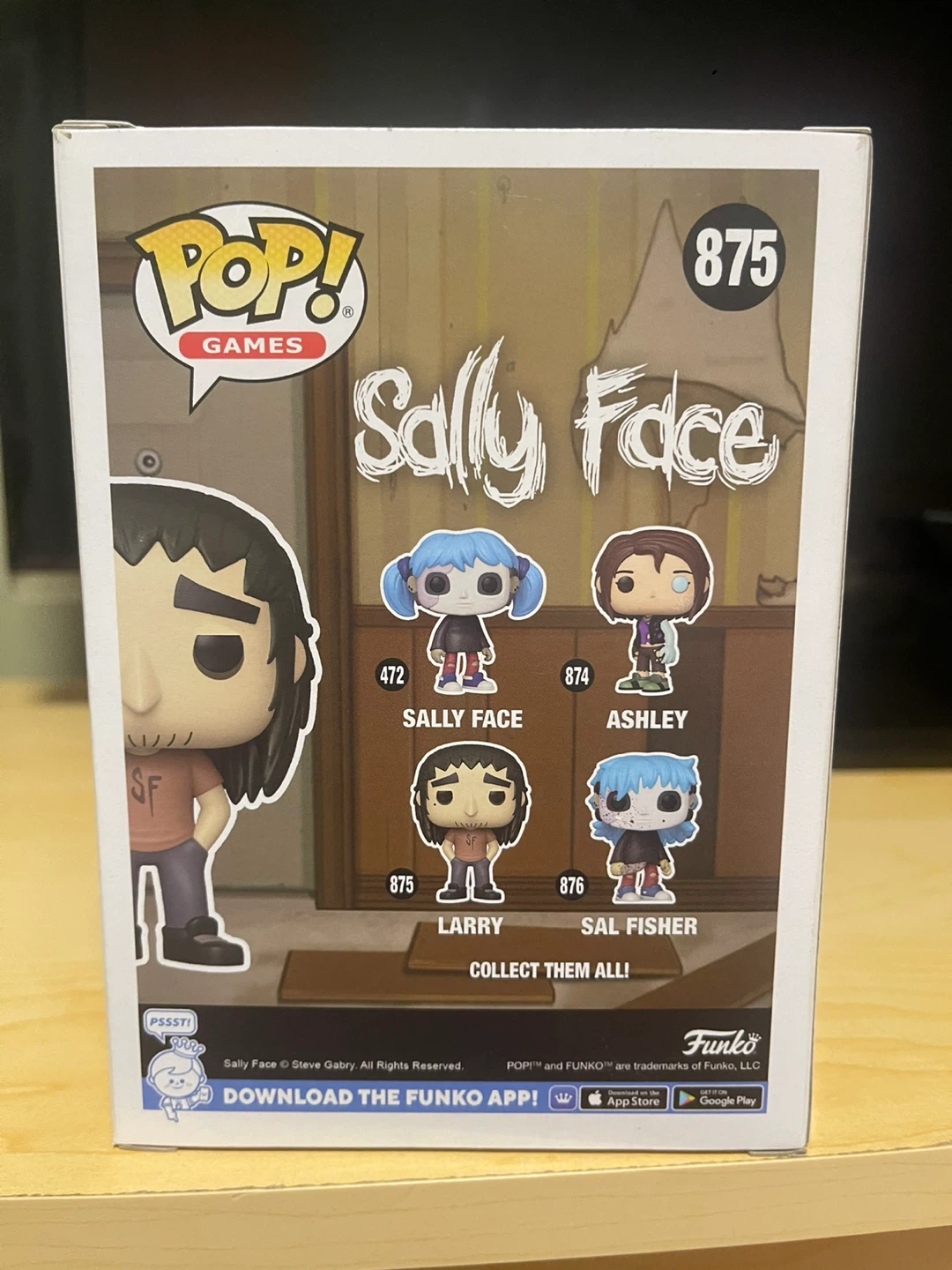 Funko Pop! Games Sally Face Larry Vinyl Figure #875 - photo 3
