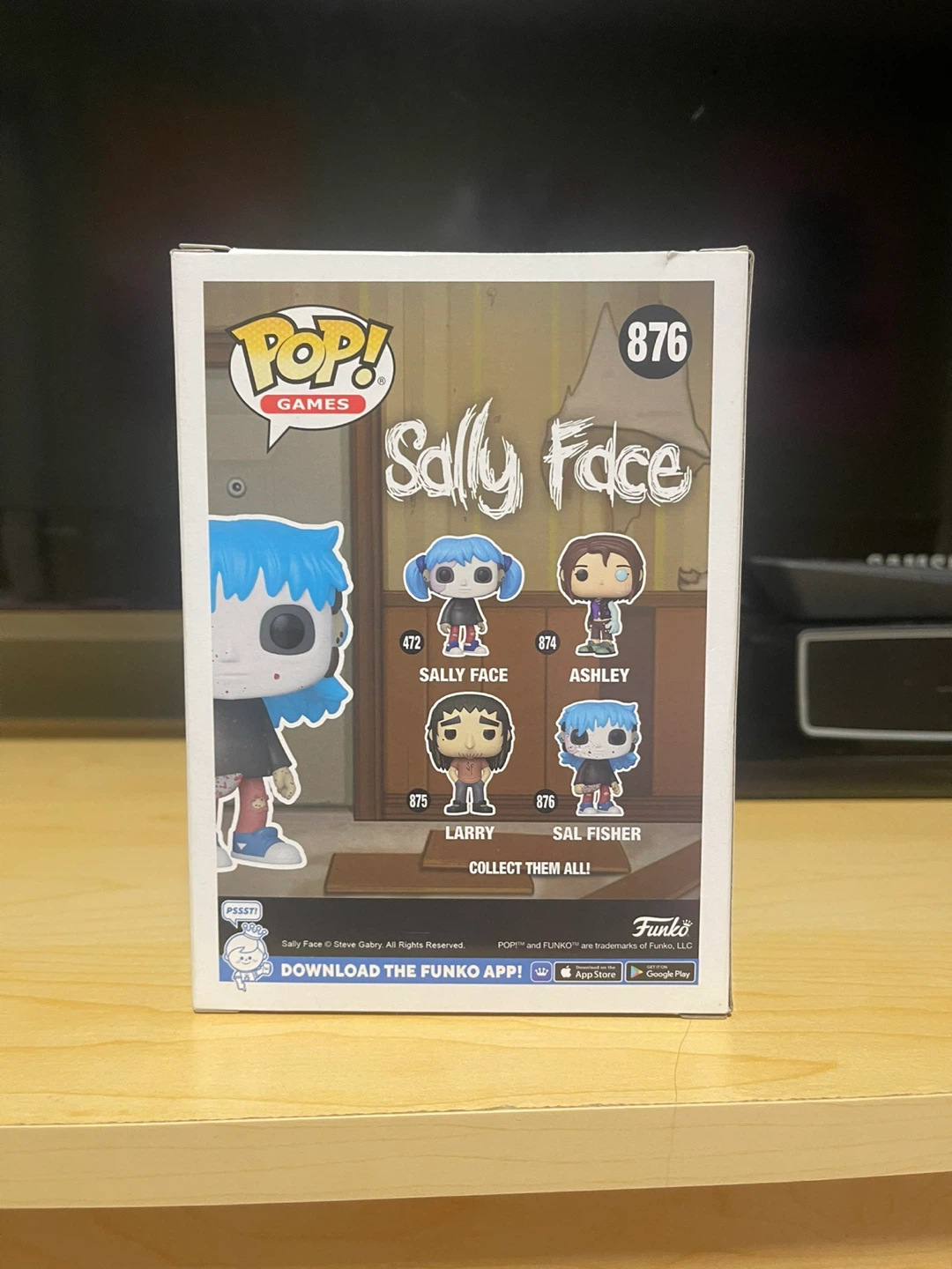 Funko Pop! Games Sally Face Sal Fisher Vinyl Figure #876 - photo 3