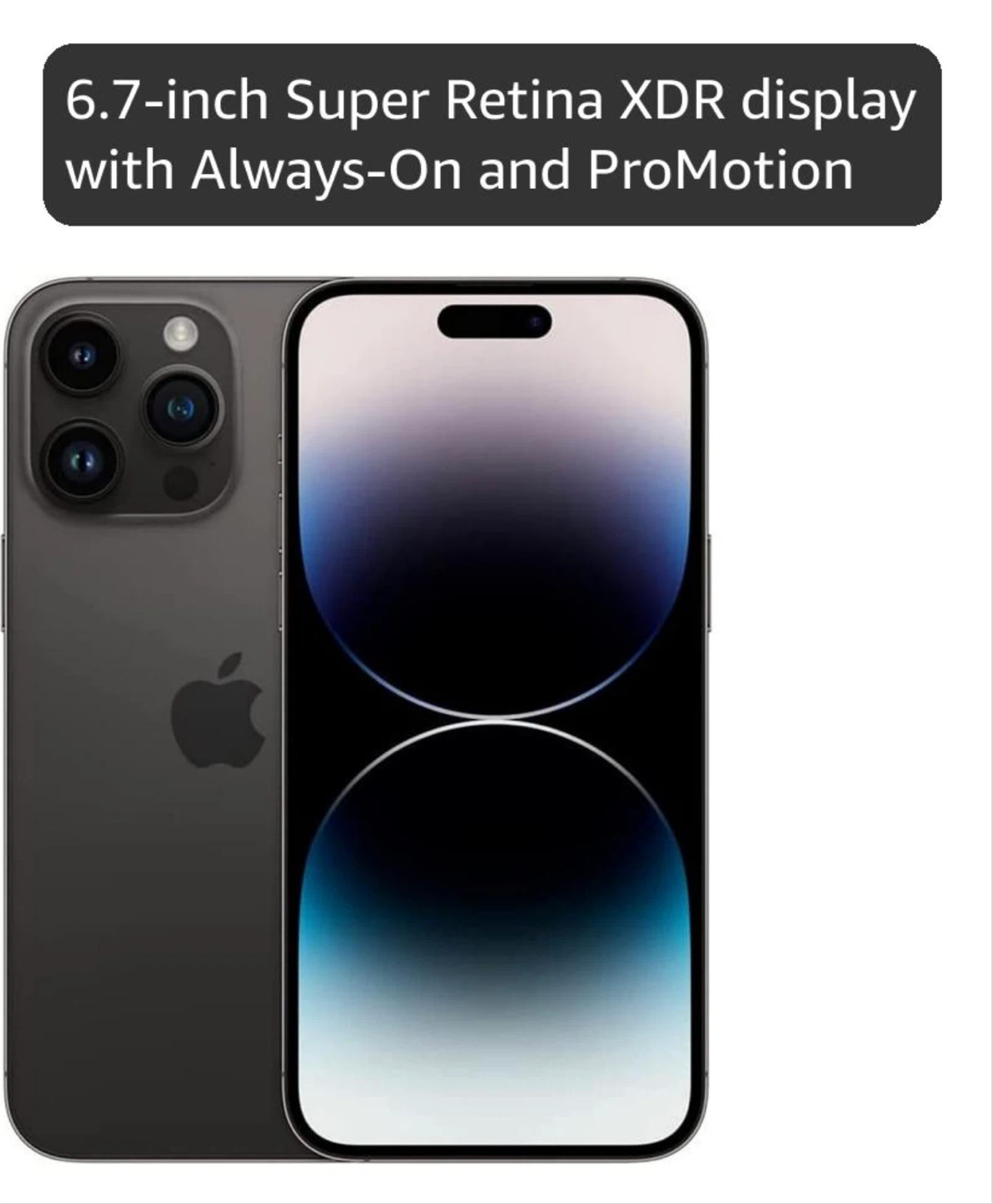 Apple iPhone 14 Pro Max (Space Black) - photo 2