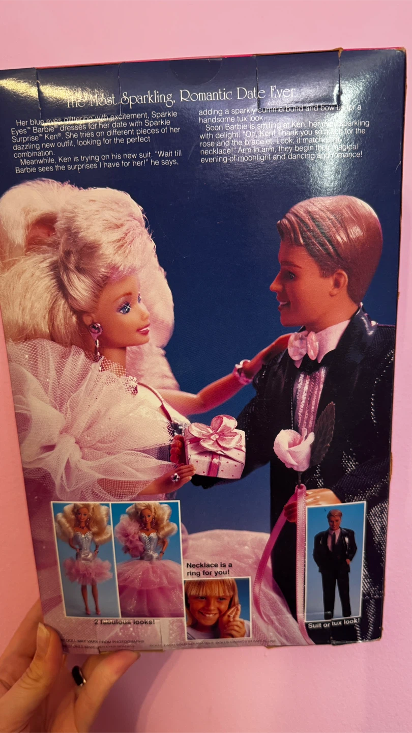 1991 Sparkle Eyes Barbie - photo 3
