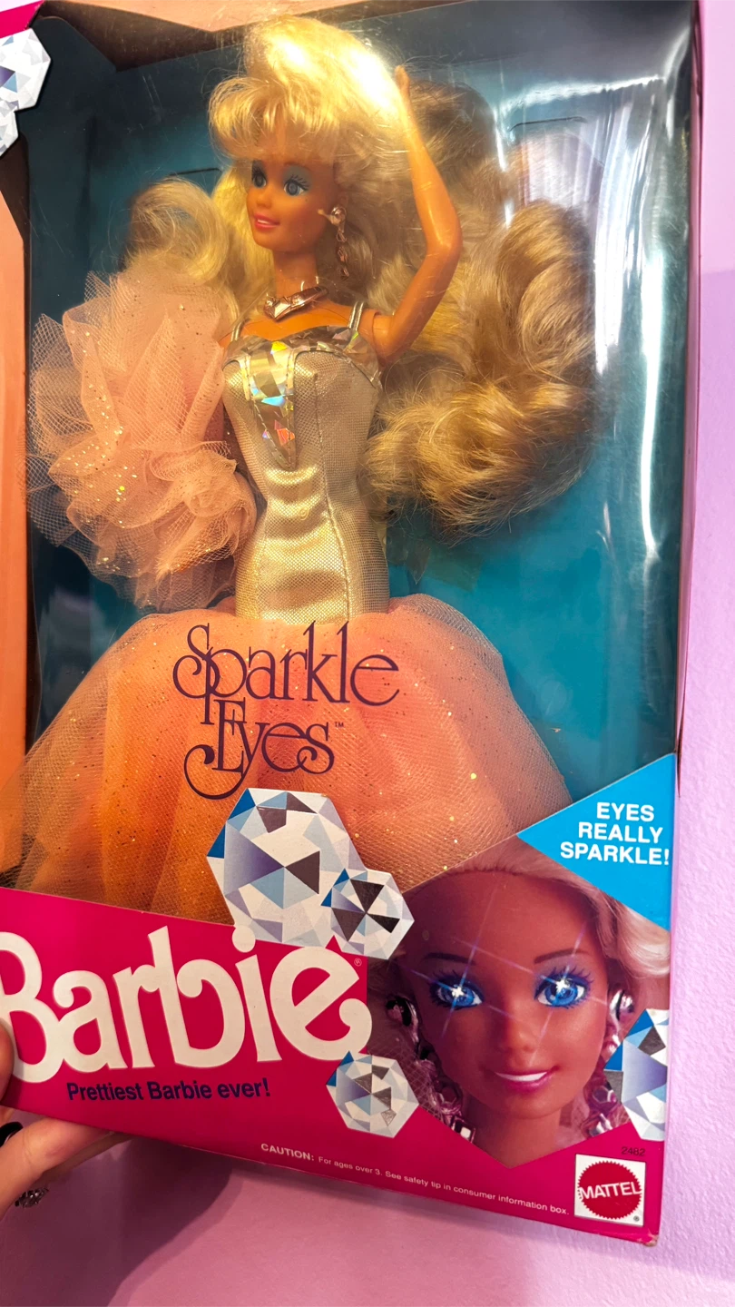 1991 Sparkle Eyes Barbie - photo 5