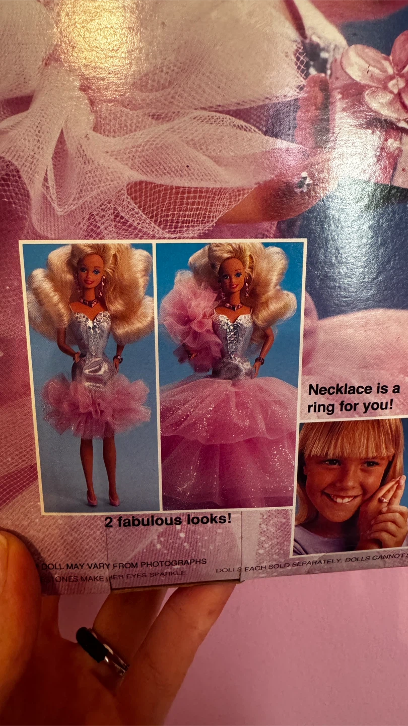 1991 Sparkle Eyes Barbie - photo 4