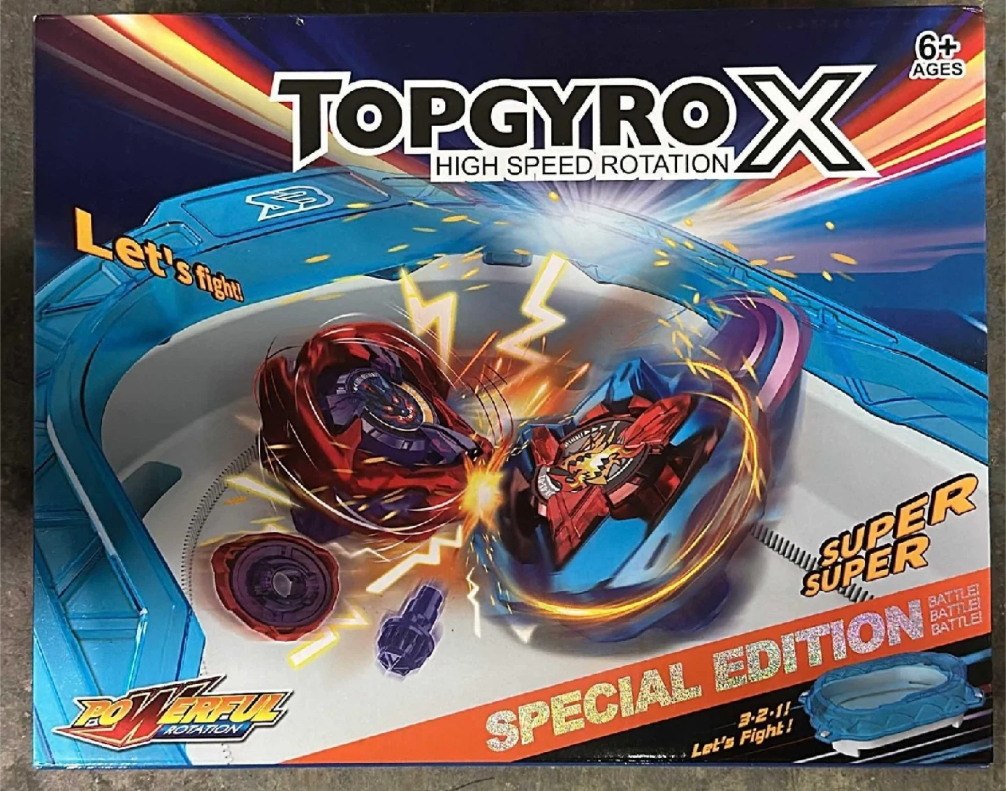 Topgyro X High Speed Rotation Beyblade Battle Set - photo 2