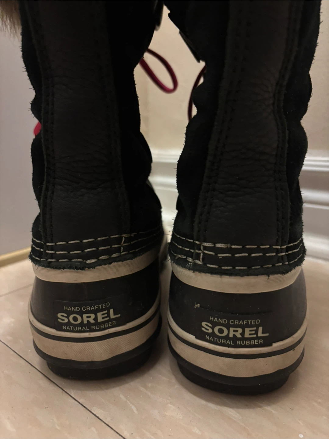 Sorel Women's Joan of Arctic Boots Black Fur Trim - photo 5