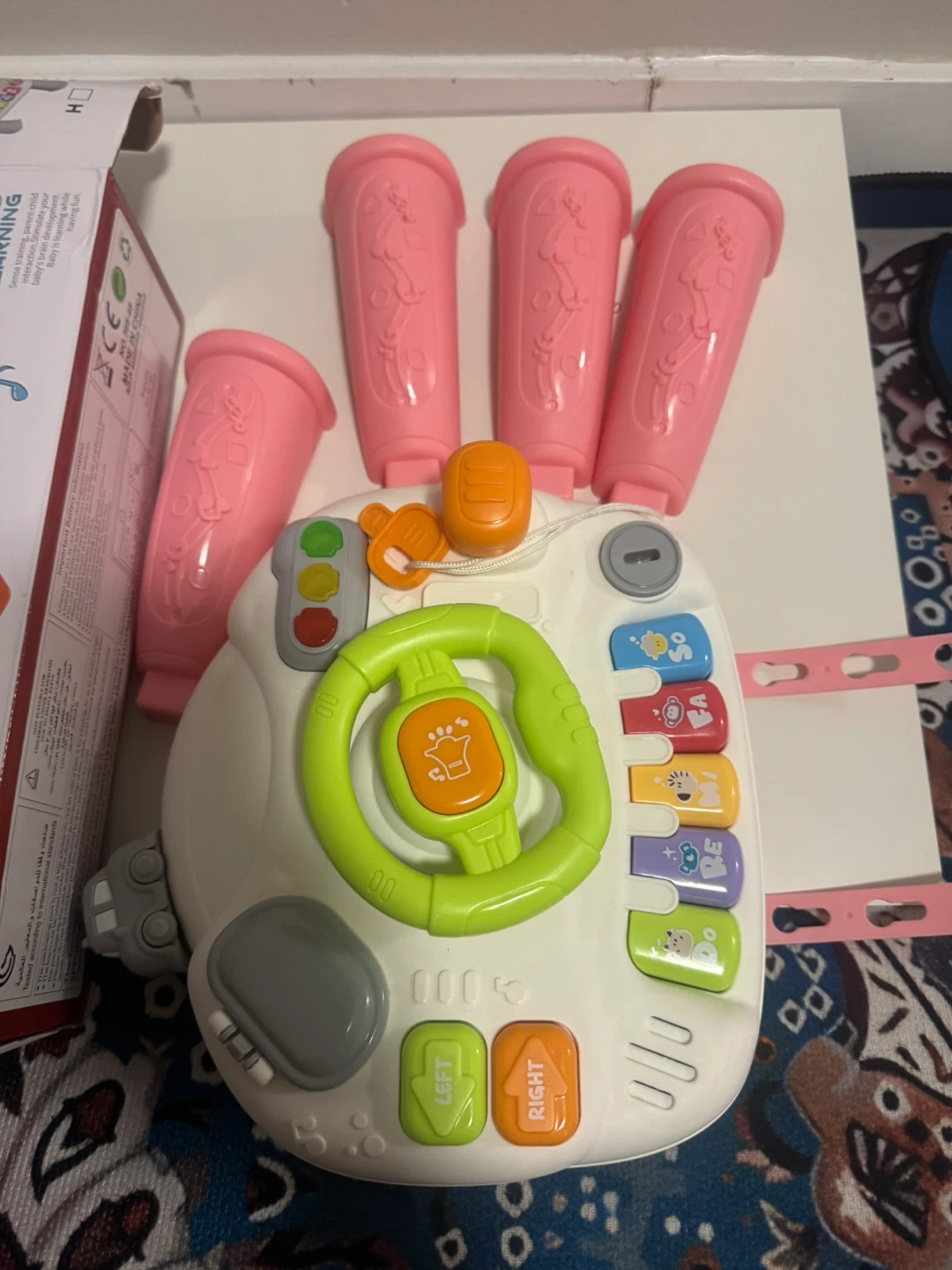 Aiyingle Cartoon Steering Wheel Game Table - photo 2