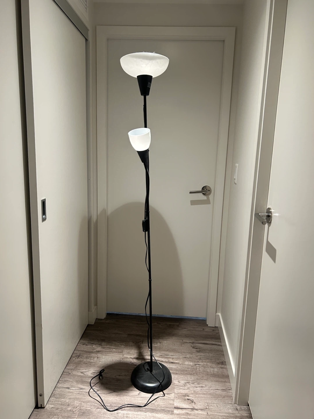 IKEA Lamp with Two Lights