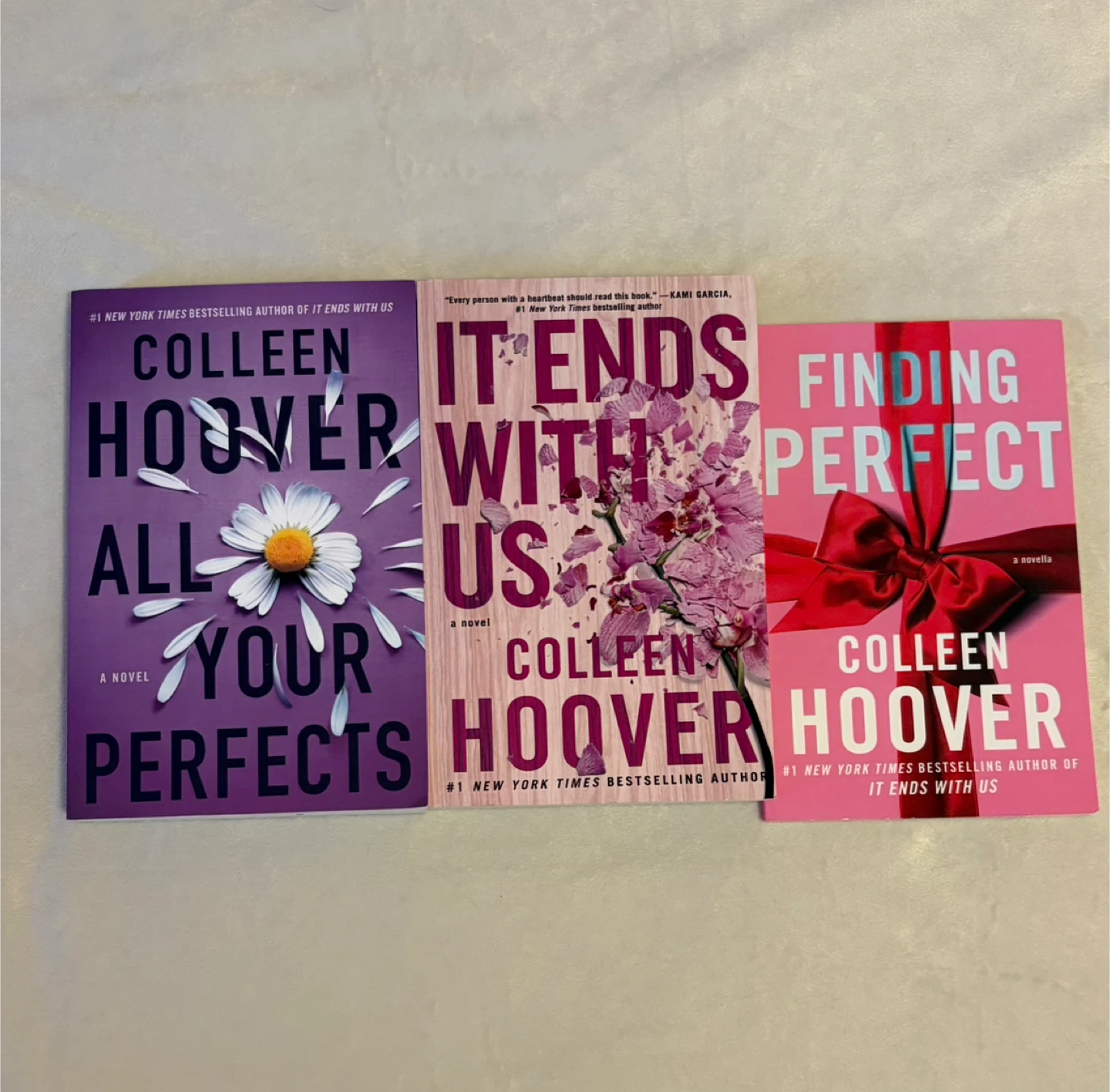 Hoover: All Your Perfects, It Ends With Us, Finding Perfect