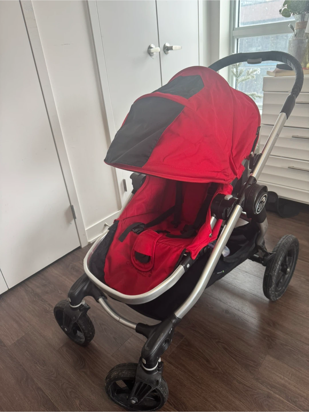 City Select Stroller Baby Jogger - Red