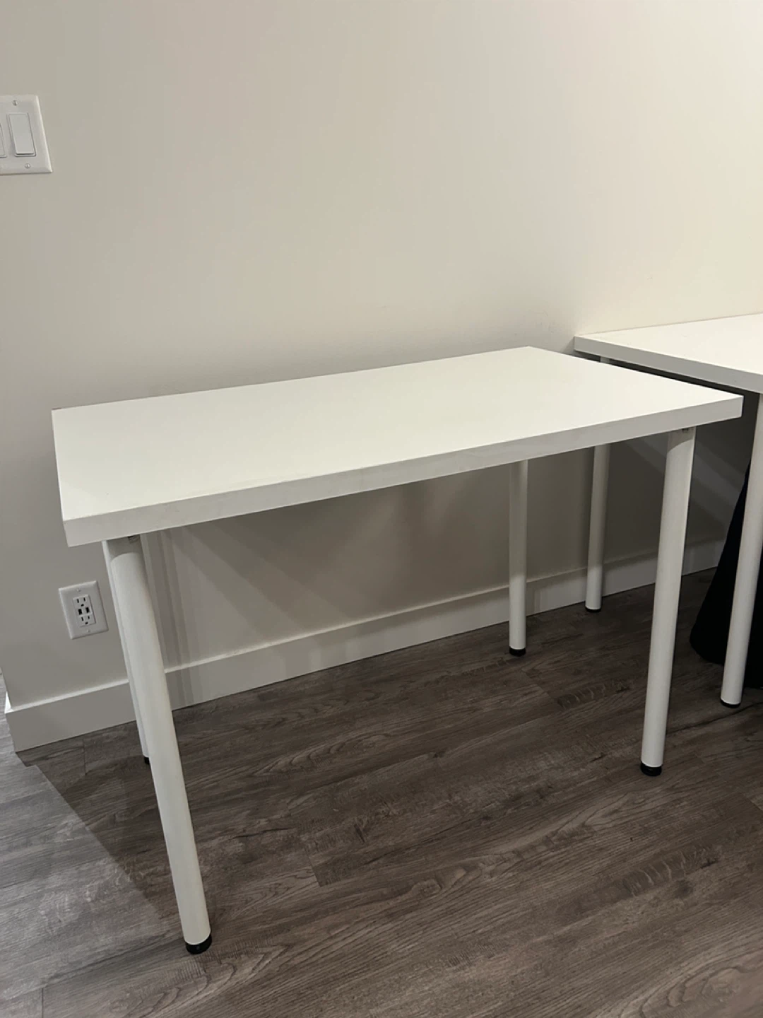 2* IKEA White Desk
