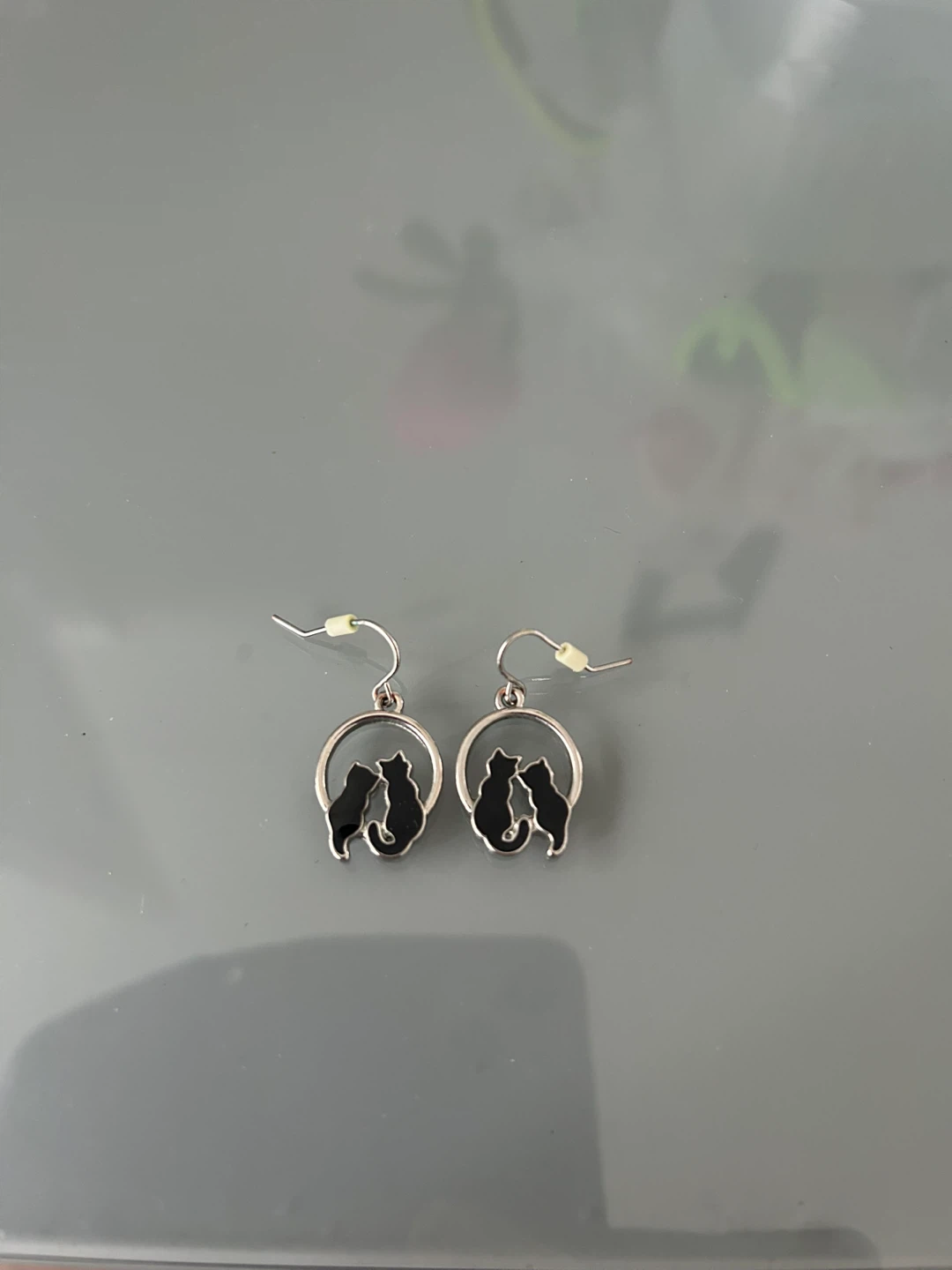 Cute Cat Silhouette Earrings