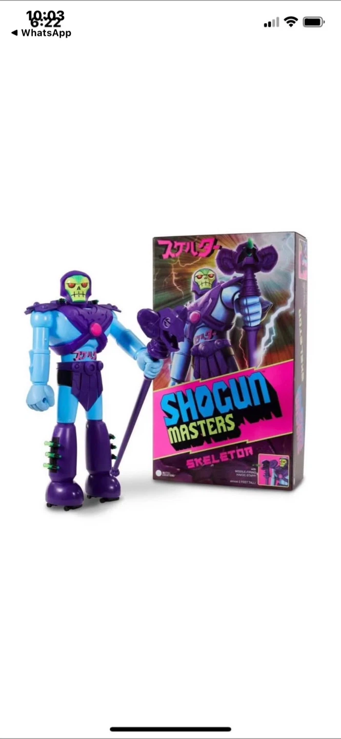 Shogun Masters Skeletor Jumbo Robot Scale Figure