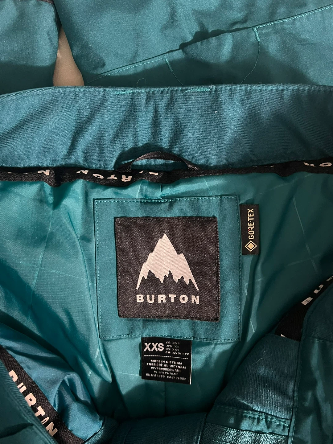 Burton GORE-TEX Snowboard Ski Pants - Teal XXS - photo 3