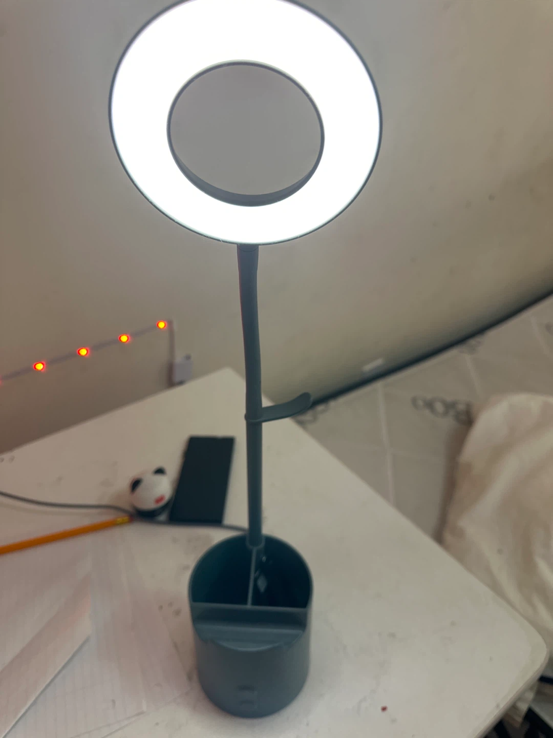 LED Ring Light with Organizer Base