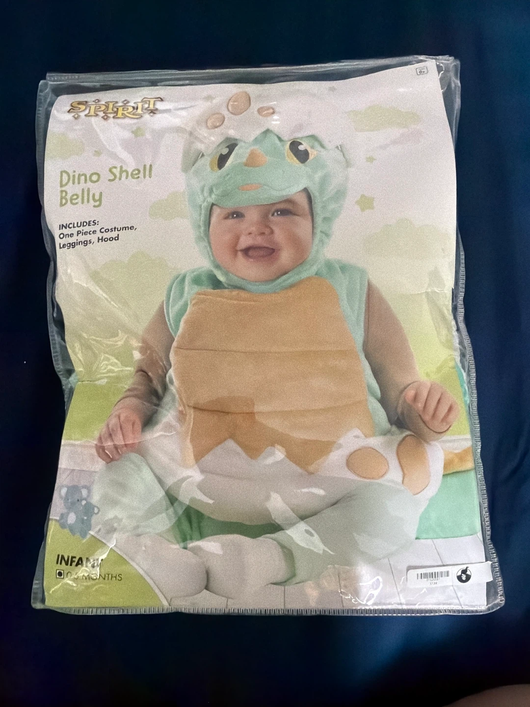 Spirit Dino Shell Belly Infant Costume