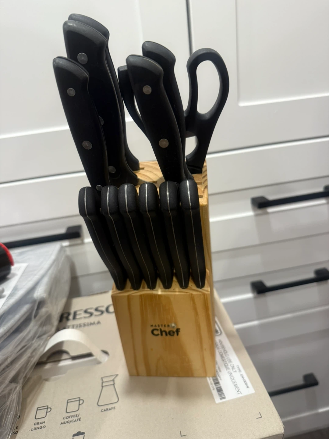 Master Chef Knife Block Set with Shears - photo 3