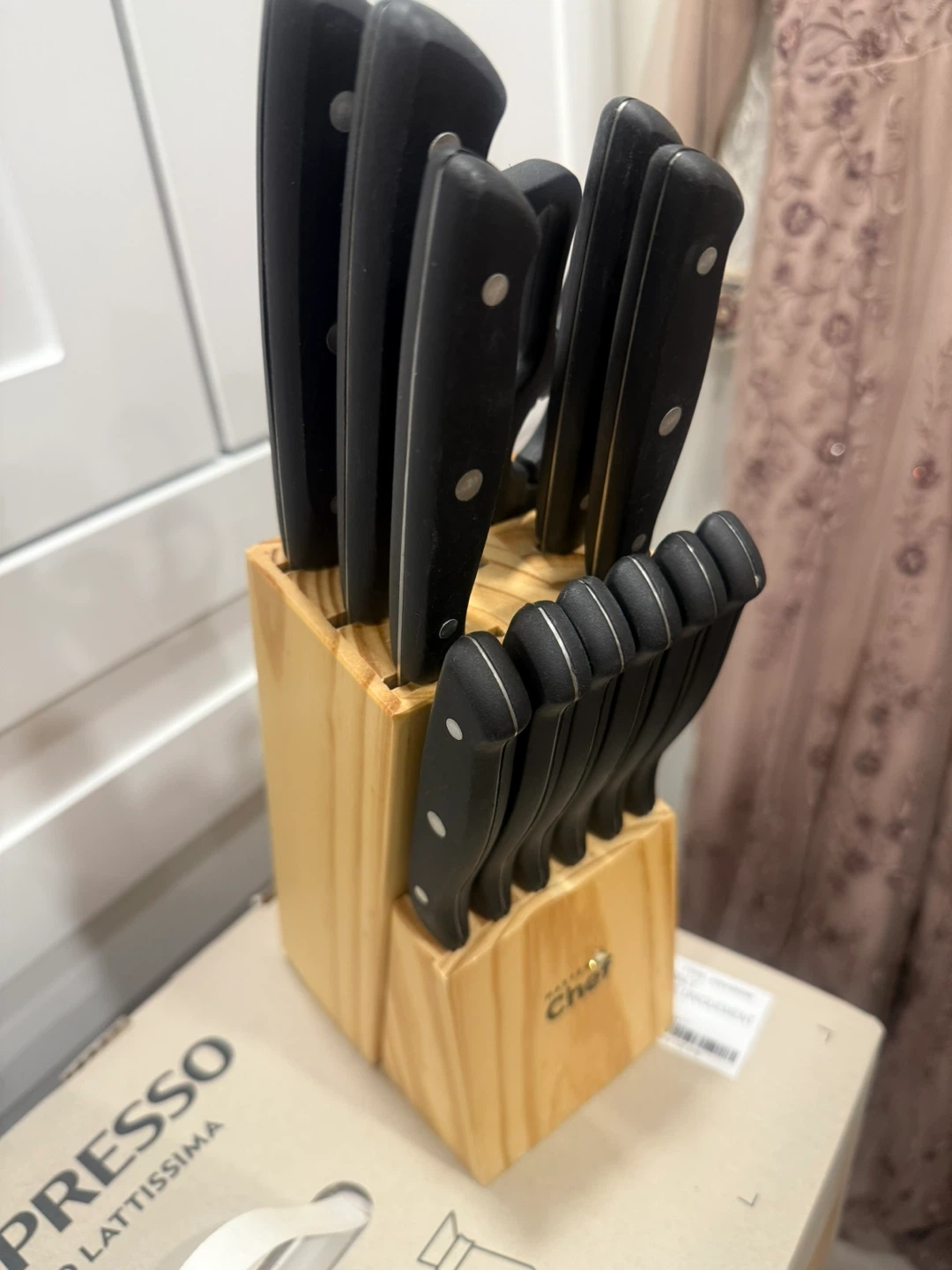 Master Chef Knife Block Set with Shears - photo 2