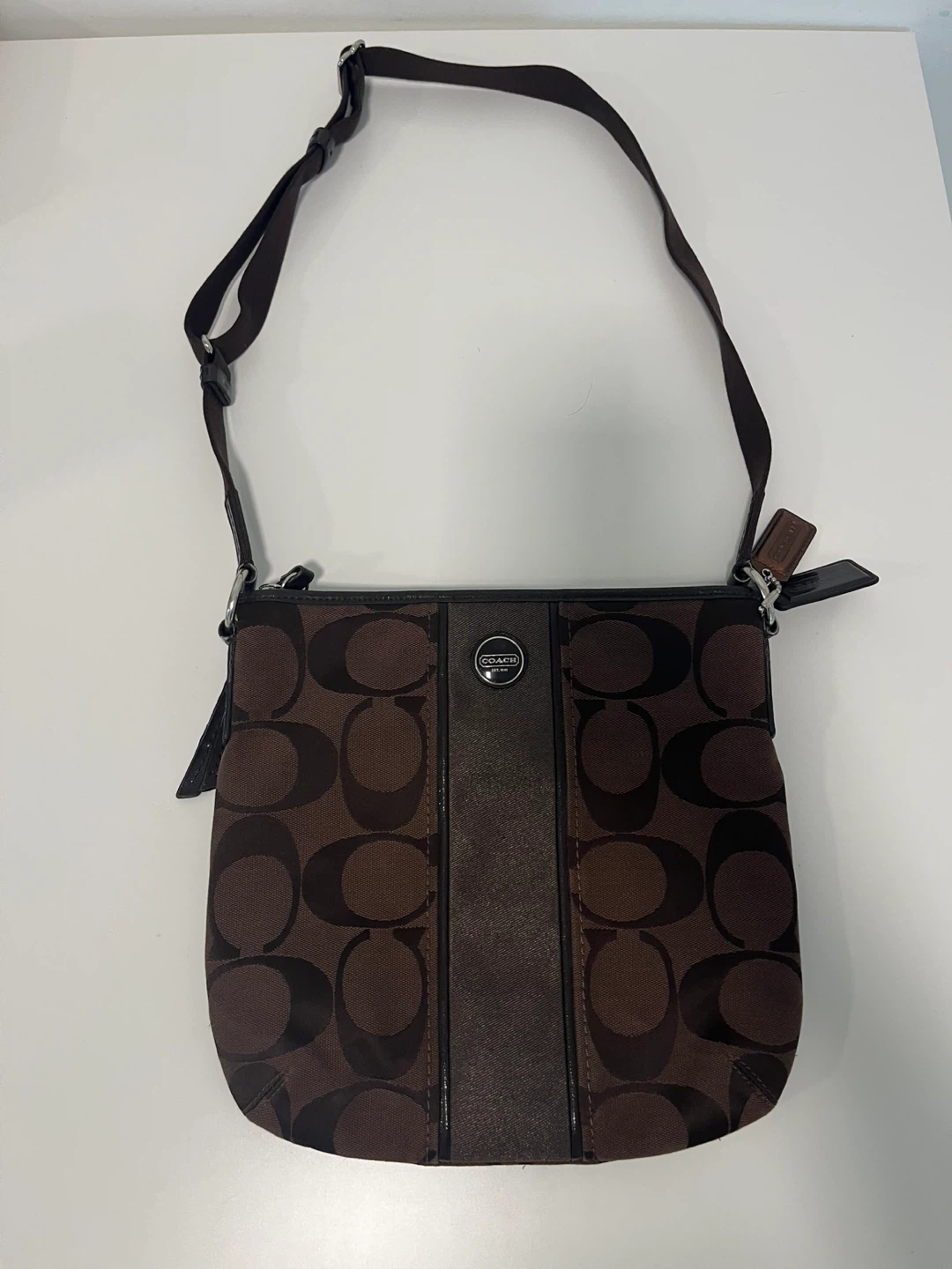 Coach Monogram Crossbody Bag - photo 3