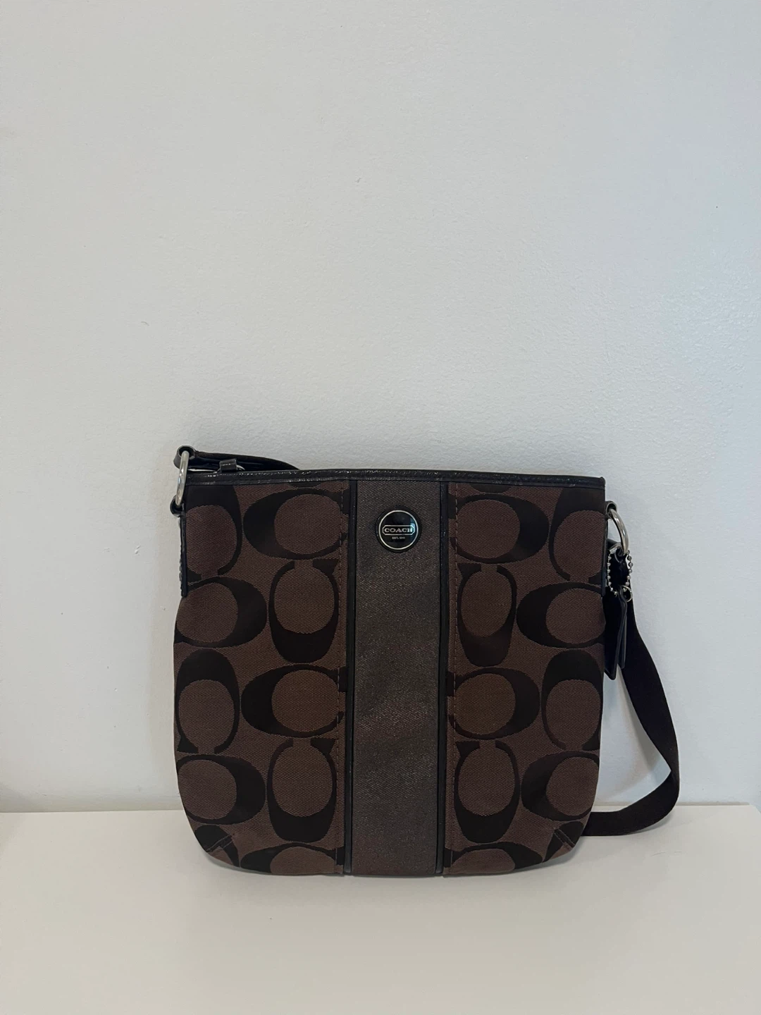 Coach Monogram Crossbody Bag