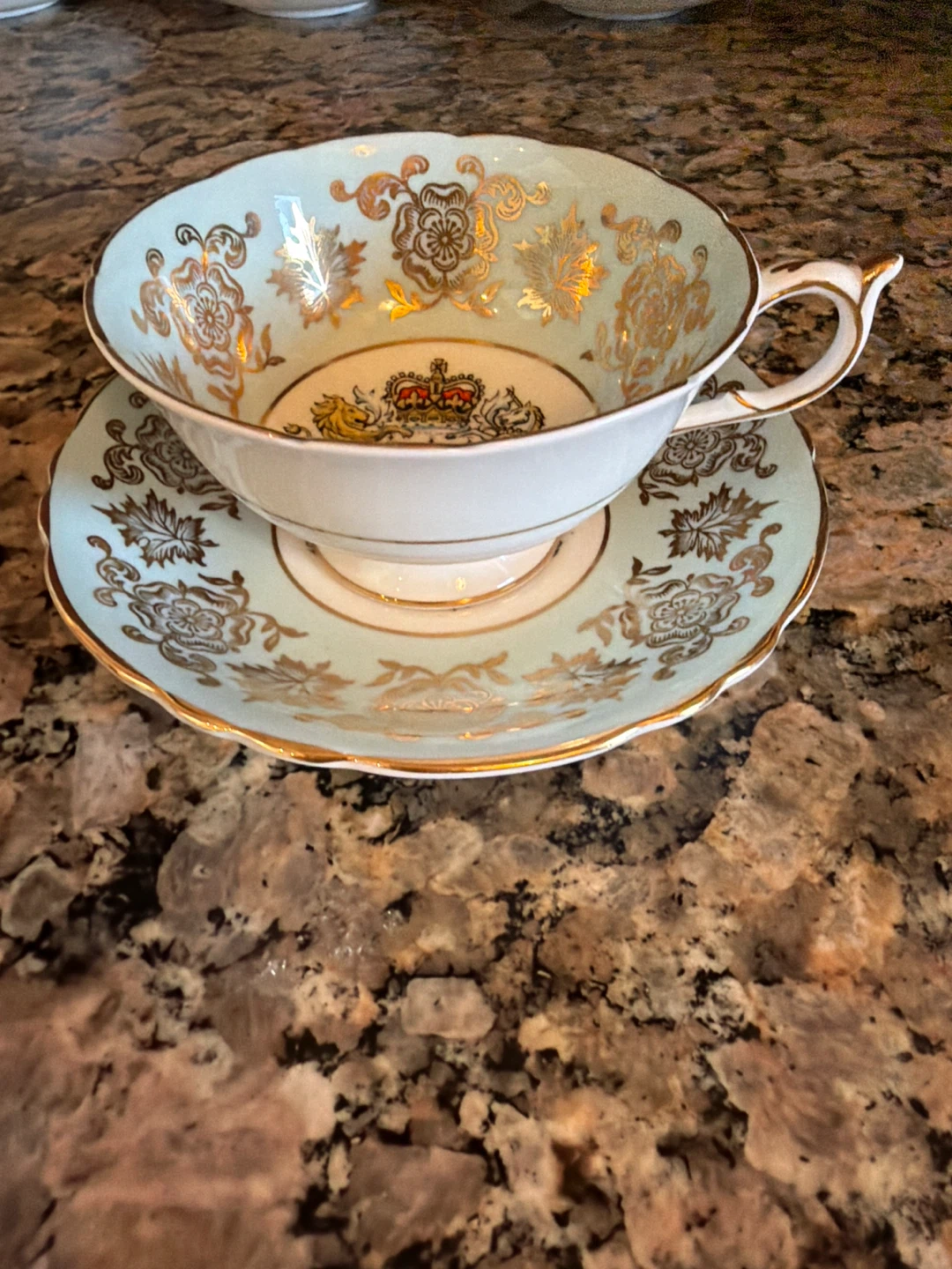 Paragon Fine Bone China Teacup and Saucer Set