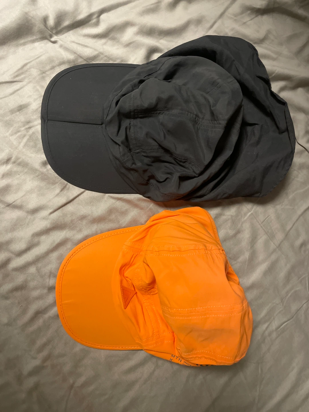 Outdoor Sun Hats - Black and Orange