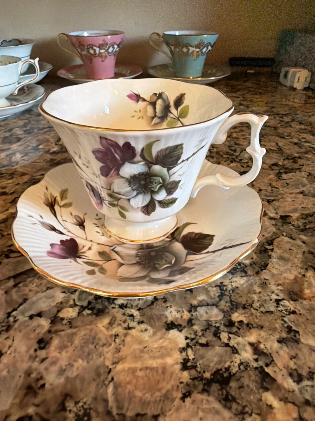 Royal Albert Bone China Teacup and Saucer Set
