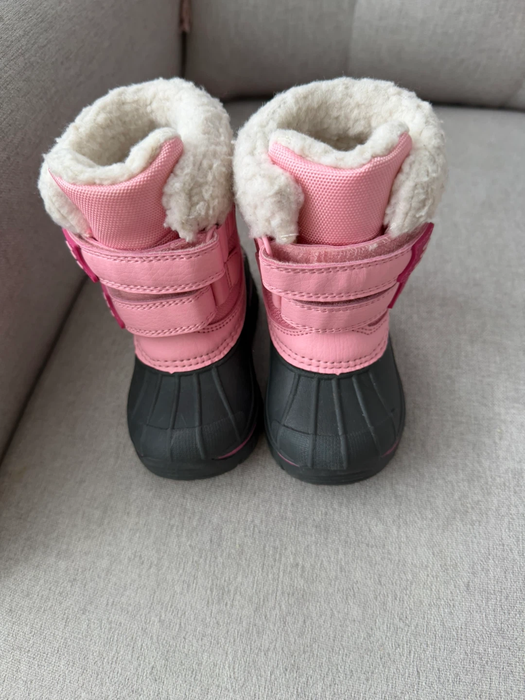 Pink Toddler Winter Boots