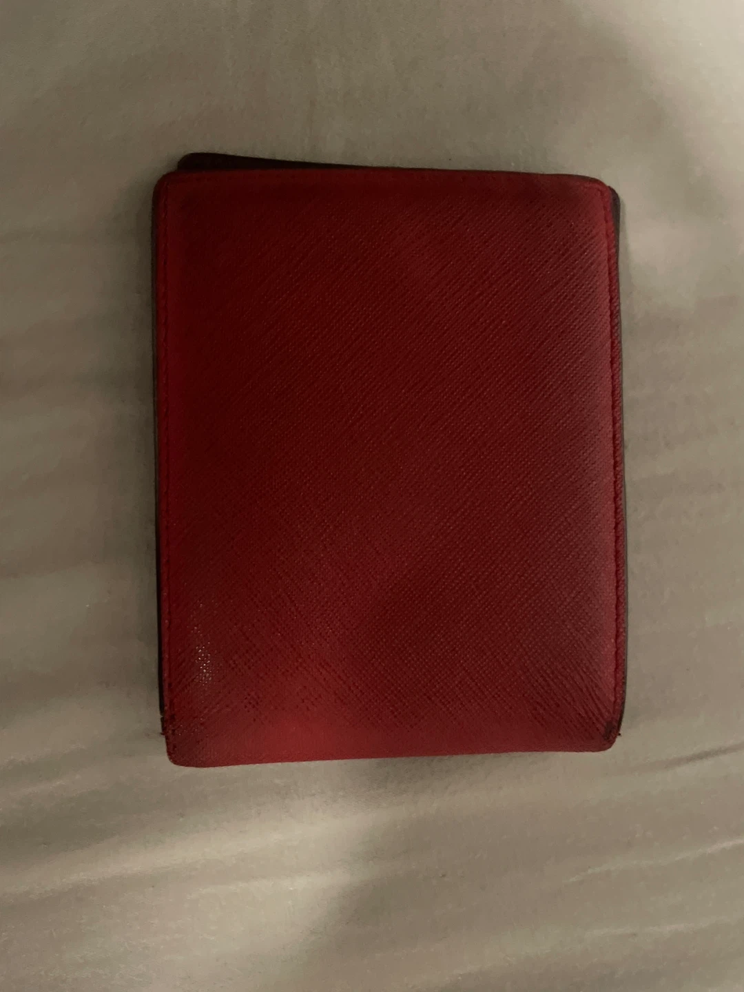 Oroton Red Leather Bifold Wallet - photo 2