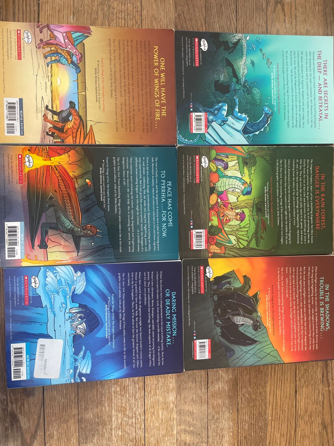 Wings of Fire: The Graphic Novel Series Collection (Books 2-7) - photo 2