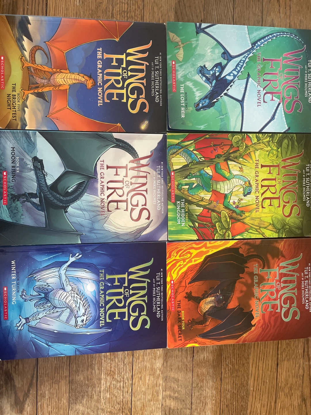 Wings of Fire: The Graphic Novel Series Collection (Books 2-7)