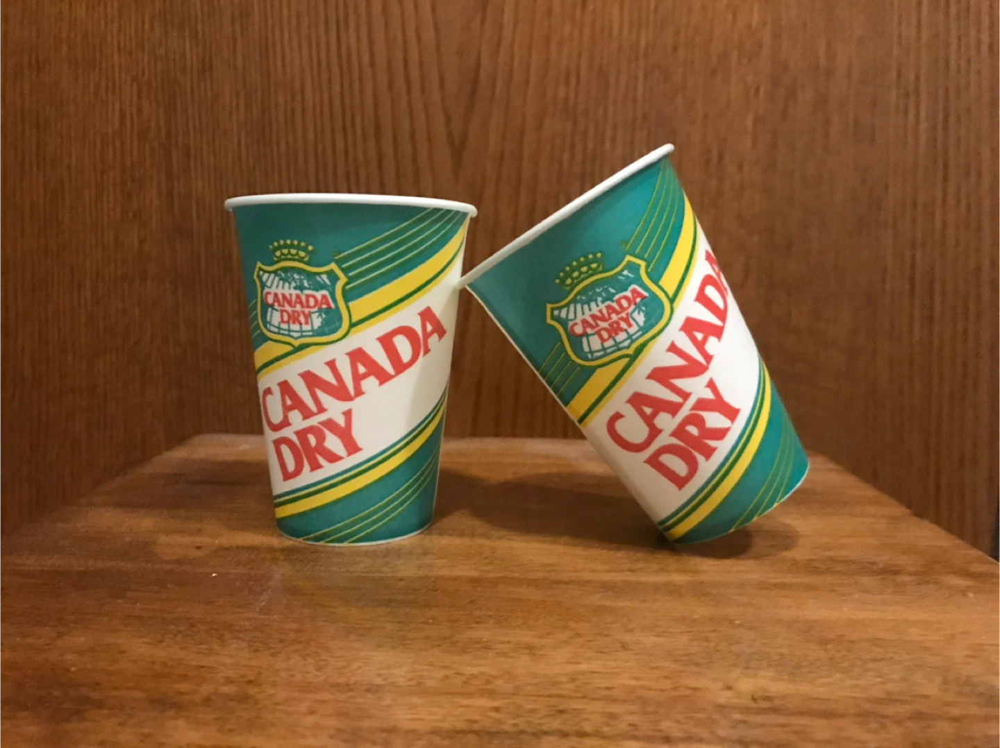 Coca-Cola and Canada Dry Cups
