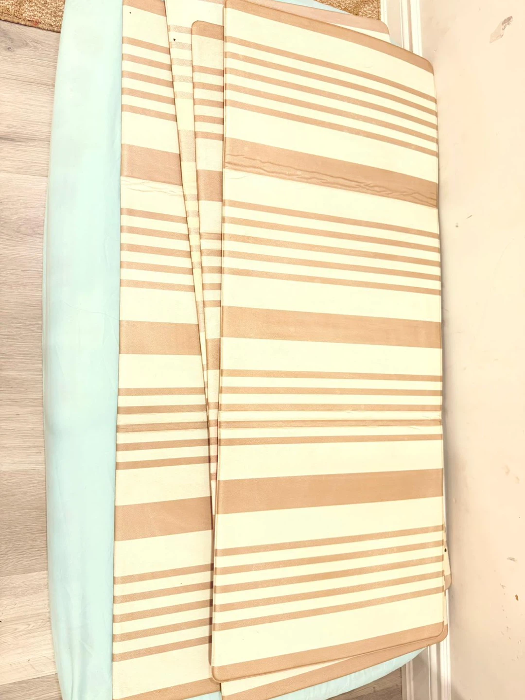 Set of 4 Striped Placemats - photo 2