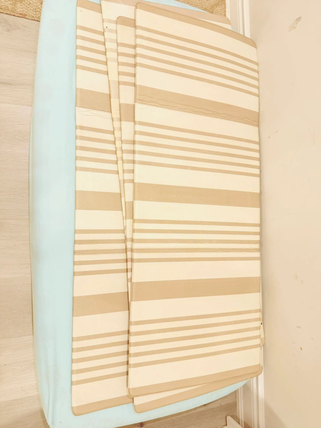 Set of 4 Striped Placemats