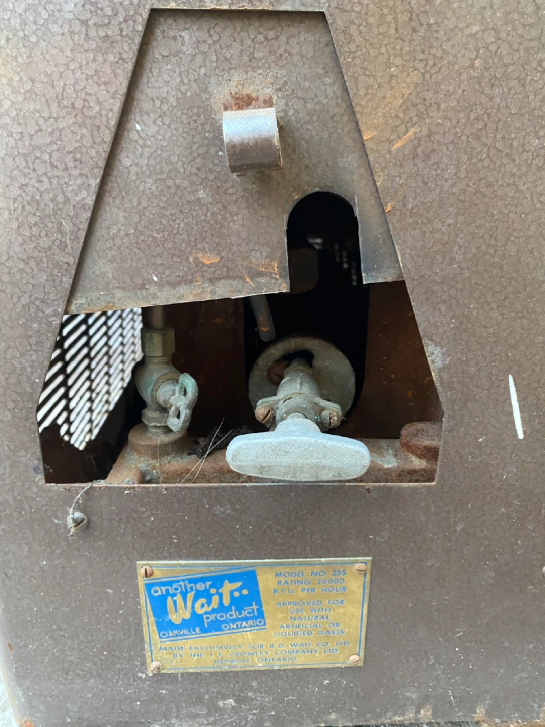 Wait Products Model 255 Heater - photo 3