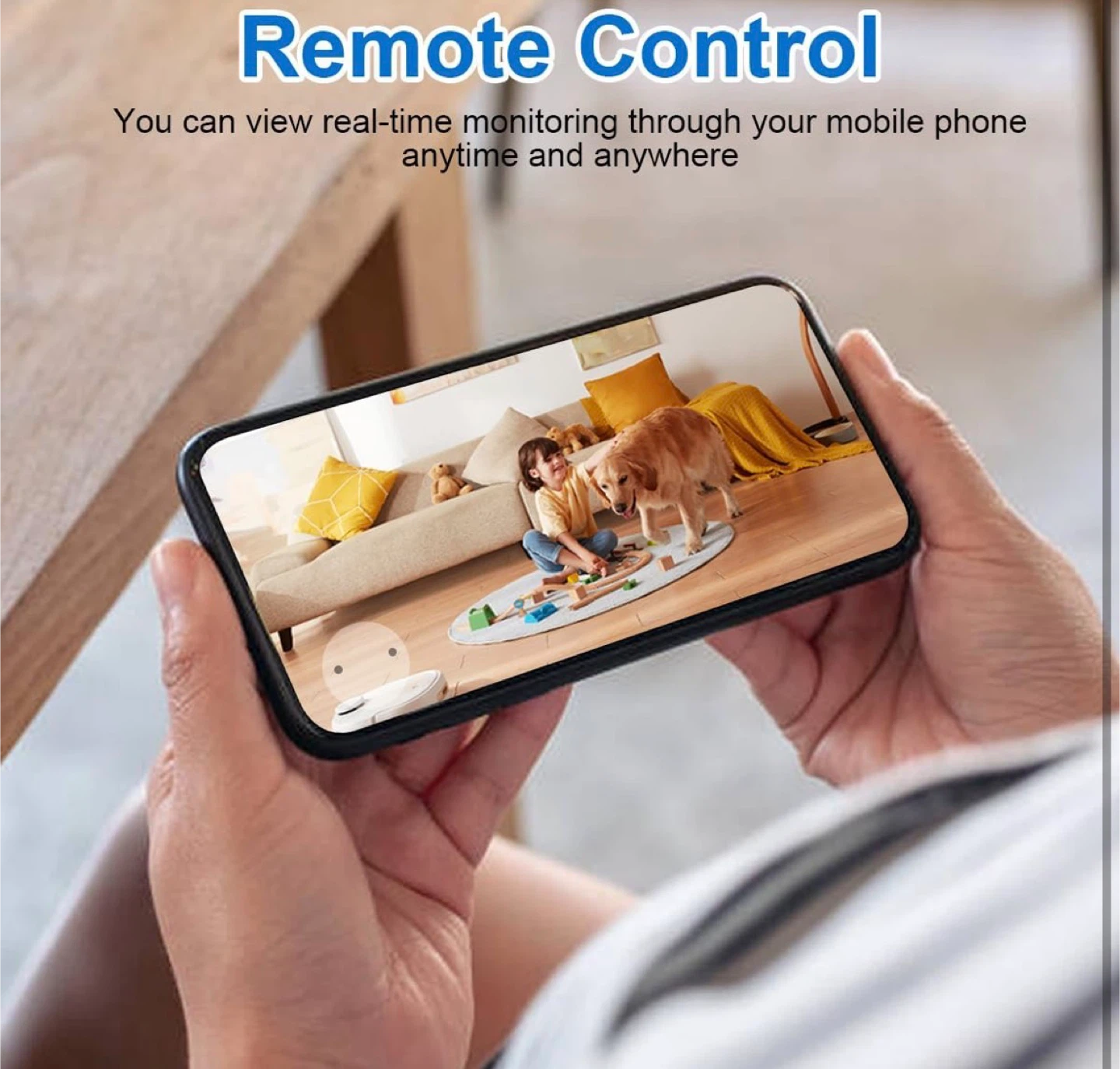 Wi-Fi Security Camera with  Charging Stand - photo 5
