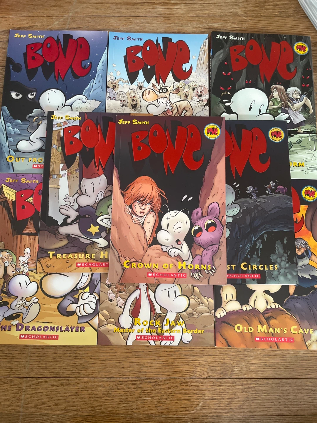 BONE Comic Books Collection books 1-9