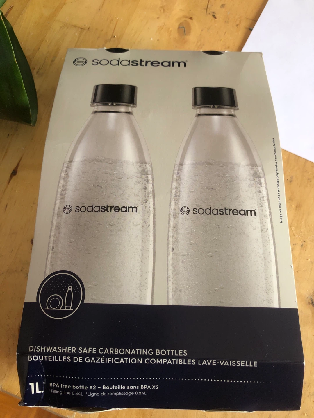 BNIB SodaStream Dishwasher Safe Carbonating Bottles (2-Pack)