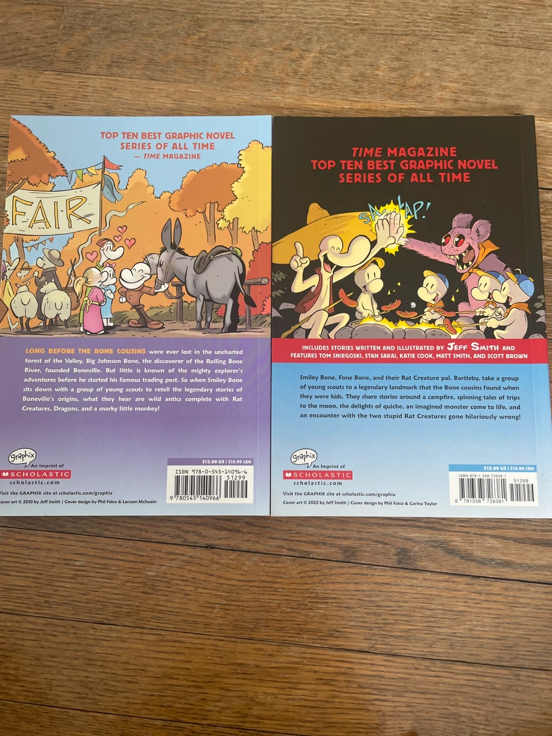 Jeff Smith's Bone Graphic Novels (Tall Tales & More Tall Tales) - photo 2