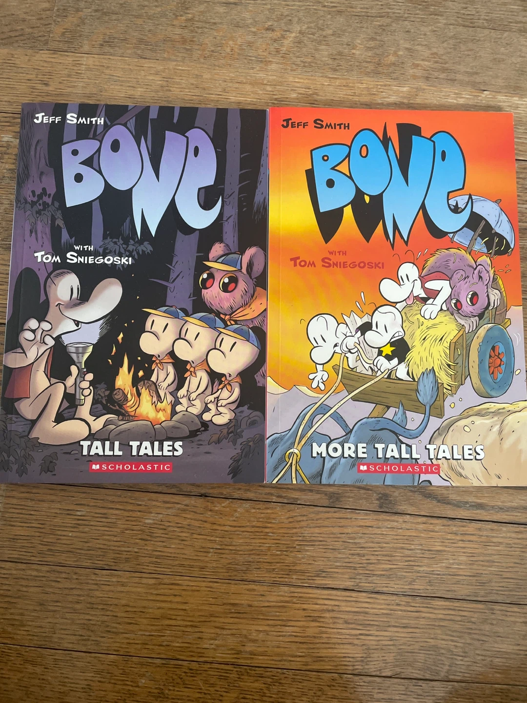Jeff Smith's Bone Graphic Novels (Tall Tales & More Tall Tales)